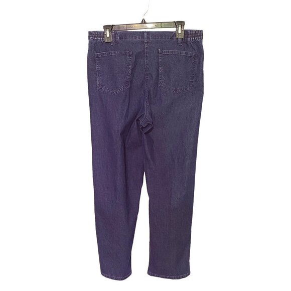 Ruby Rd Women's Size 10 Straight Leg Comfort Band Jeans Blue - Picture 2 of 7